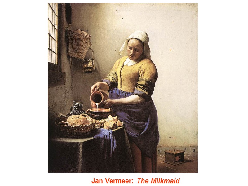 Jan Vermeer: The Milkmaid